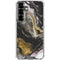 Gold Blush Marble Ink Galaxy S26 Clear Case
