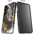 Gold Blush Marble Ink Galaxy S26 Plus Impact Case