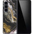 Gold Blush Marble Ink Galaxy Z Fold5 5G Skin