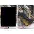 Gold Blush Marble Ink iPad Skins