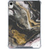 Gold Blush Marble Ink iPad 11th Gen (2025) Clear Case