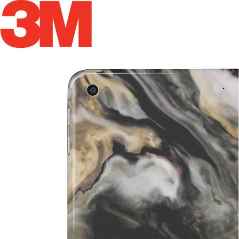 Gold Blush Marble Ink Apple iPad Skin
