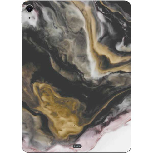 Gold Blush Marble Ink Apple iPad Air Skin