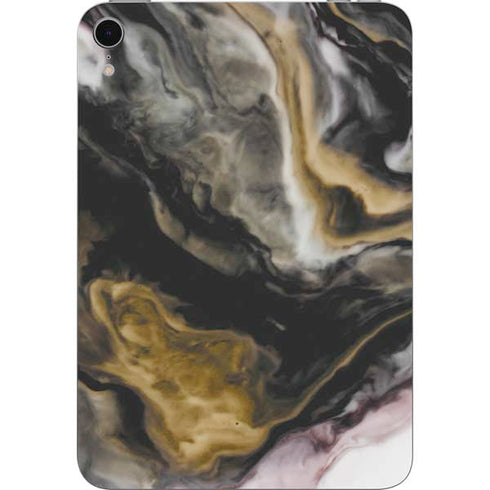 Gold Blush Marble Ink Apple iPad Mini Skin