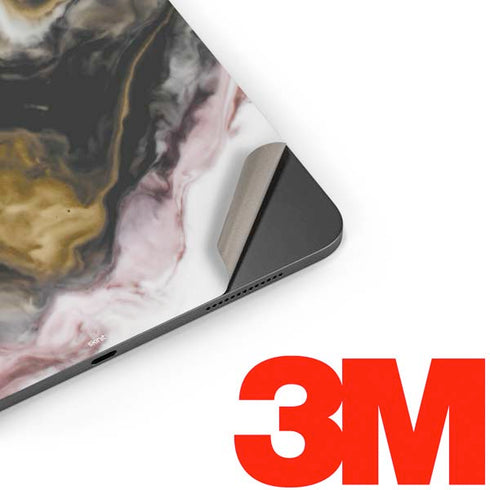 Gold Blush Marble Ink Apple iPad Pro Skin