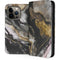 Gold Blush Marble Ink iPhone 13 Pro Folio Case