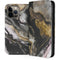 Gold Blush Marble Ink iPhone 14 Pro Max Folio Case