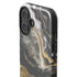 Gold Blush Marble Ink iPhone 16 Impact Case