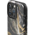 Gold Blush Marble Ink iPhone 16 Pro Impact Case
