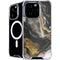 Gold Blush Marble Ink iPhone 16 Pro MagSafe Case