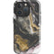 Gold Blush Marble Ink iPhone 16 Pro Max Impact Case