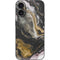 Gold Blush Marble Ink iPhone 16 Skin