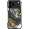 Gold Blush Marble Ink iPhone 18 Pro Max Clear Case