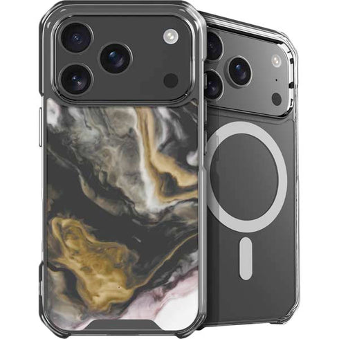 Gold Blush Marble Ink iPhone 18 Pro Max MagSafe Case