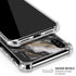 Gold Blush Marble Ink iPhone X/XS Clear Case
