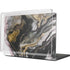 Gold Blush Marble Ink MacBook Cases
