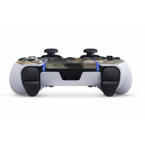 Gold Blush Marble Ink PS5 DualSense Edge Pro Controller Skin
