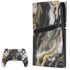 Gold Blush Marble Ink PlayStation PS5 Skins