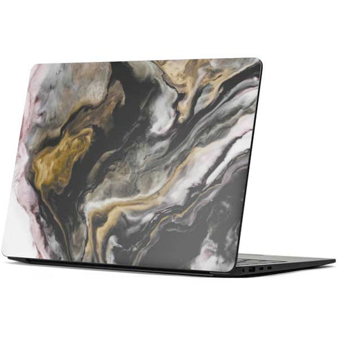 Gold Blush Marble Ink Surface Laptop 7 13.8in Skin