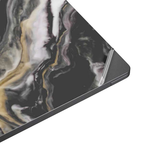 Gold Blush Marble Ink Surface Laptop 7 13.8in Skin