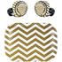 Gold Chevron Amazon Echo Buds Skin