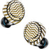 Gold Chevron Amazon Echo Buds Skin