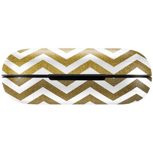 Gold Chevron Amazon Echo Buds Skin