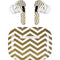 Gold Chevron AirPods Skins