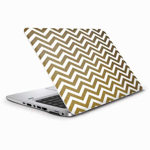 Gold Chevron HP Elitebook Skin