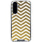 Gold Chevron Galaxy A36 5G Clear Case