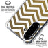 Gold Chevron Galaxy A36 5G Clear Case