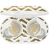 Gold Chevron Galaxy Buds Plus Skin