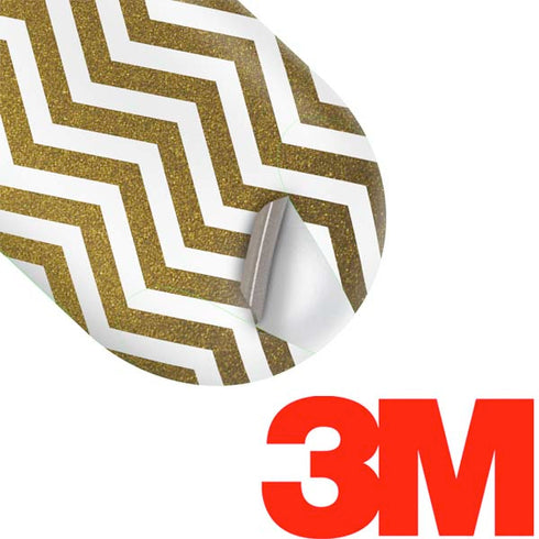 Gold Chevron Galaxy Buds Plus Skin