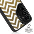 Gold Chevron Galaxy S25 Kickstand Case