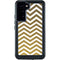 Gold Chevron Galaxy S24 Plus Waterproof Case