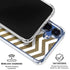 Gold Chevron Galaxy S25 Clear Case