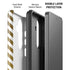 Gold Chevron Galaxy S26 Impact Case