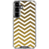 Gold Chevron Galaxy S26 Plus Clear Case