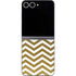 Gold Chevron Galaxy Z Flip6 Skin