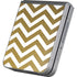 Gold Chevron Galaxy Z Flip6 Skin