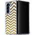 Gold Chevron Galaxy Z Fold5 5G Clear Case