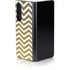 Gold Chevron Galaxy Z Fold5 5G Skin