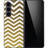 Gold Chevron Galaxy Z Fold5 5G Skin
