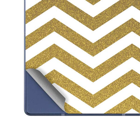 Gold Chevron Galaxy Z Fold6 Skin