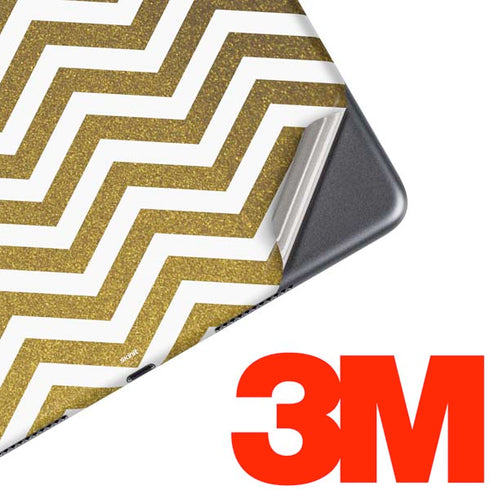 Gold Chevron iPad Skins