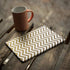 Gold Chevron iPad Skins