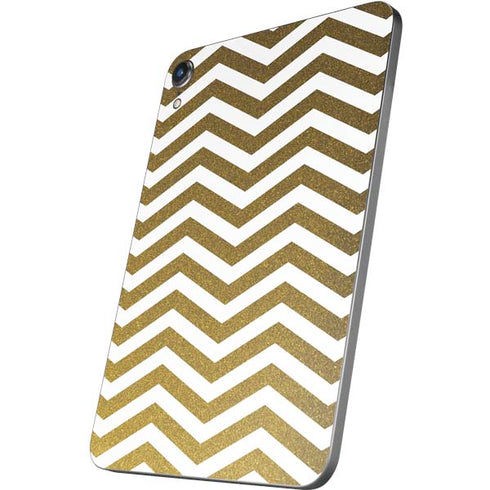 Gold Chevron Apple iPad Mini Skin
