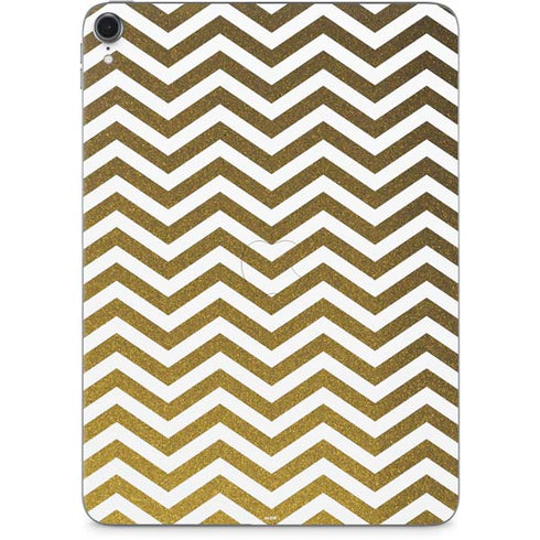 Gold Chevron Apple iPad Pro Skin
