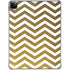 Gold Chevron iPad Pro 11in (2024) Clear Case