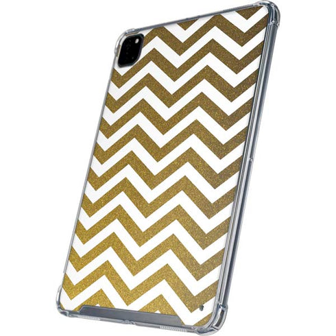 Gold Chevron iPad Cases